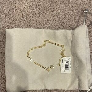 Kendra Scott Gold Link Bracelet NWT